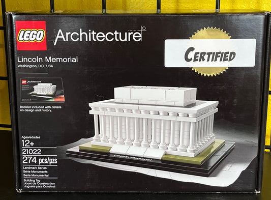 21022 Architecture: Lincoln Memorial - CERTIFIED