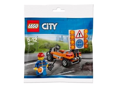 LEGO 30357 City: Road Worker - Retired