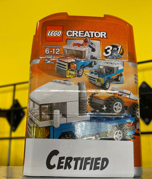4838 Creator: 3n1 Mini Vehicles - CERTIFIED