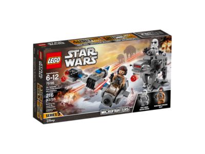 LEGO 75195 Star Wars Ski Speeder vs. First Order Walker Microfighters - Certified