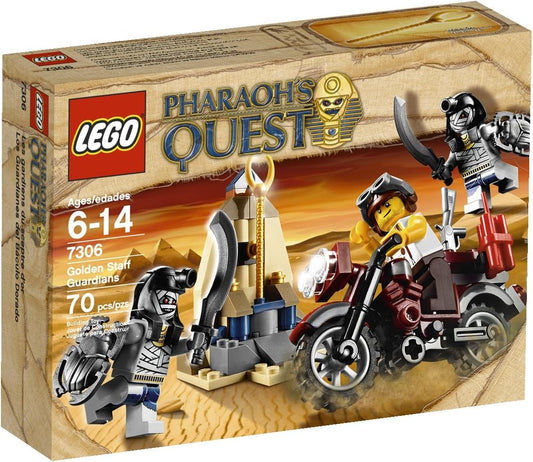 7306 Pharaoh's Quest - Golden Staff Guardians - CERTIFIED