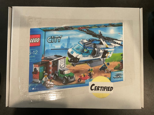 LEGO 60046 City: Helicopter Surveillance - certified