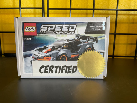 Speed Champions McLaren Senna - Certified