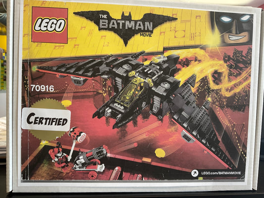 Lego Batman Movie Batwing - Certified