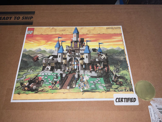 LEGO 6091 Knight's Kingdom King Leo's Castle - Certified