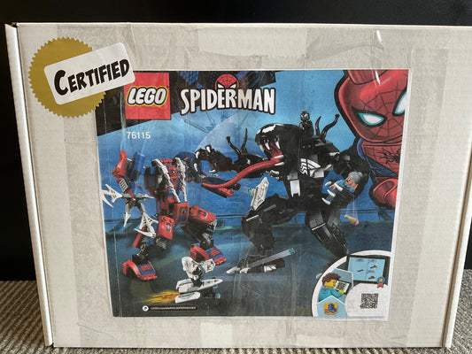 LEGO 76115 Spider-Mech vs Venom - Certified