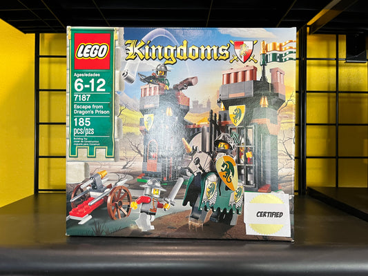 Lego Kingdoms Escape from Dragon's Prison 7187 - Certified