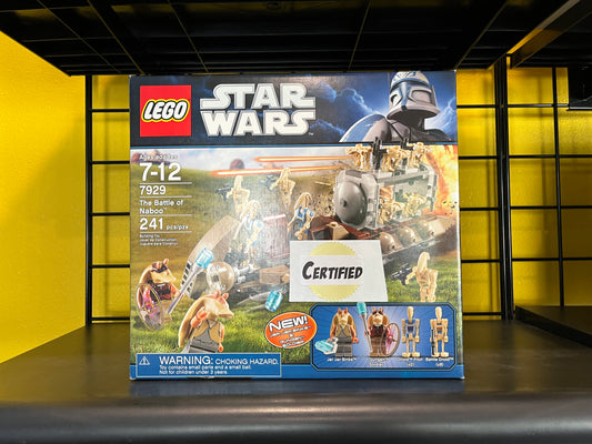 Lego Star Wars The Battle of Naboo 7929 - Certified