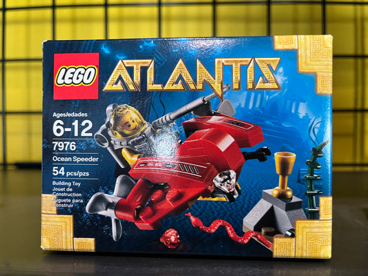 Lego Atlantis Ocean Speeder 7976 - Certified