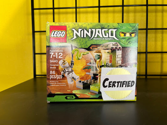 Lego Ninjago Venomari Shrine 9440 - Certified