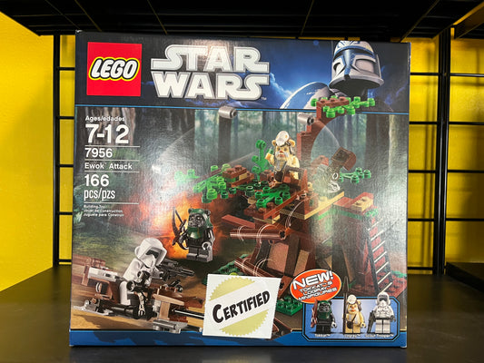 Lego Star Wars Ewok Attack 7956 - Certified