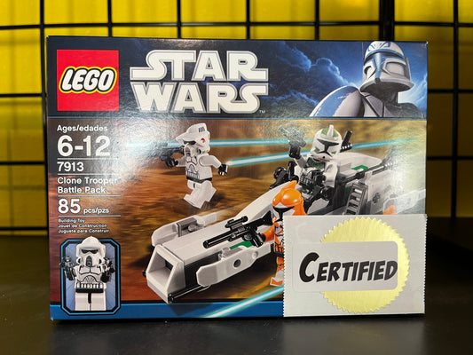 Lego Star Wars Clone Trooper Battle Pack 7913 - Certified