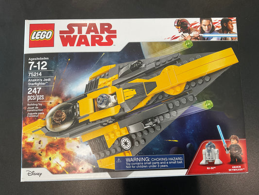 75214 LEGO Star Wars The Clone Wars Anakin's Jedi Starfighter- Retired