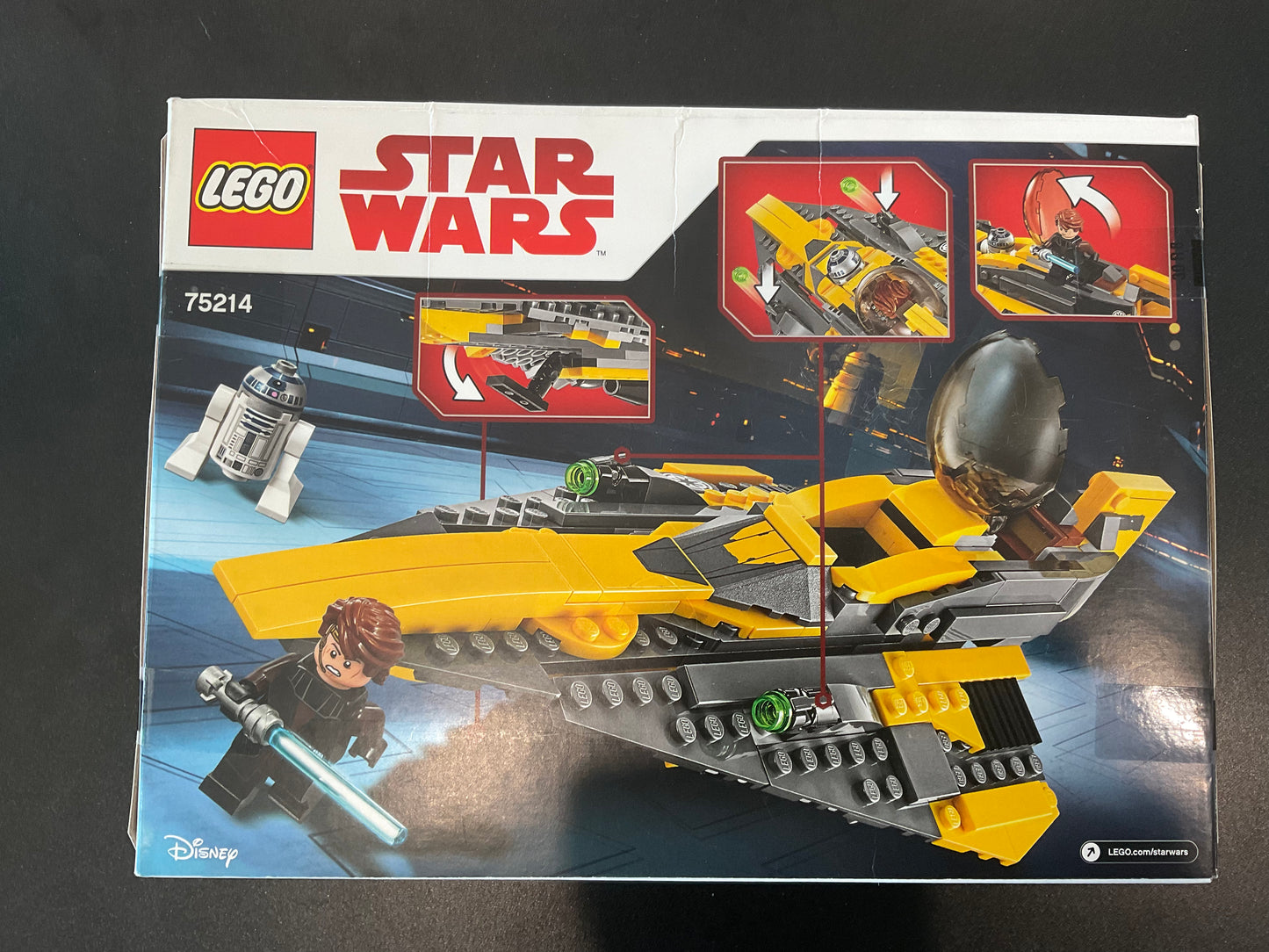 75214 LEGO Star Wars The Clone Wars Anakin's Jedi Starfighter- Retired