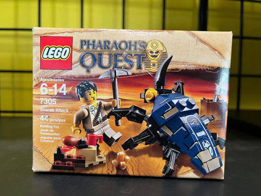Lego Pharaoh's Quest Scarab Attack 7305 - Certified