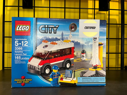 3366 LEGO City Space Satellite Launch Pad- CERTIFIED