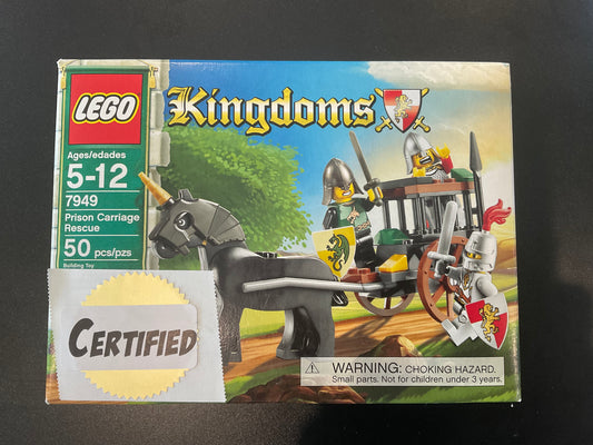 Lego Kingdoms Prison Carriage Rescue - Certified