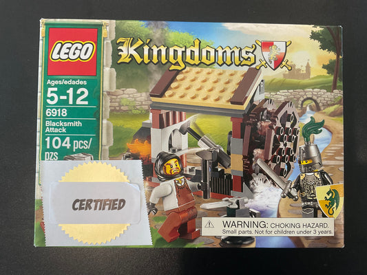 Lego Kingdoms Blacksmith Attack 6918 - Certified