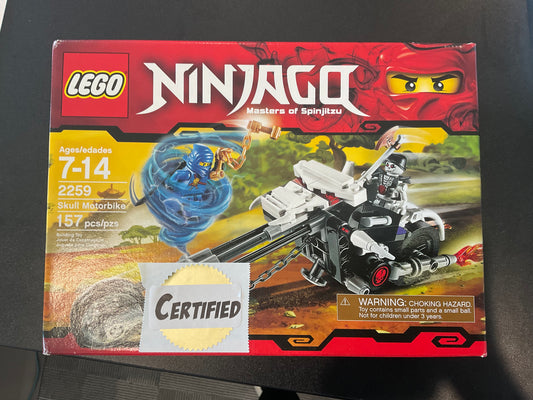 Lego Ninjago Skull Motorbike 2259 - Certified