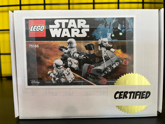 LEGO Star Wars First Order Transport Speeder Battle Pack 75166 - Certified