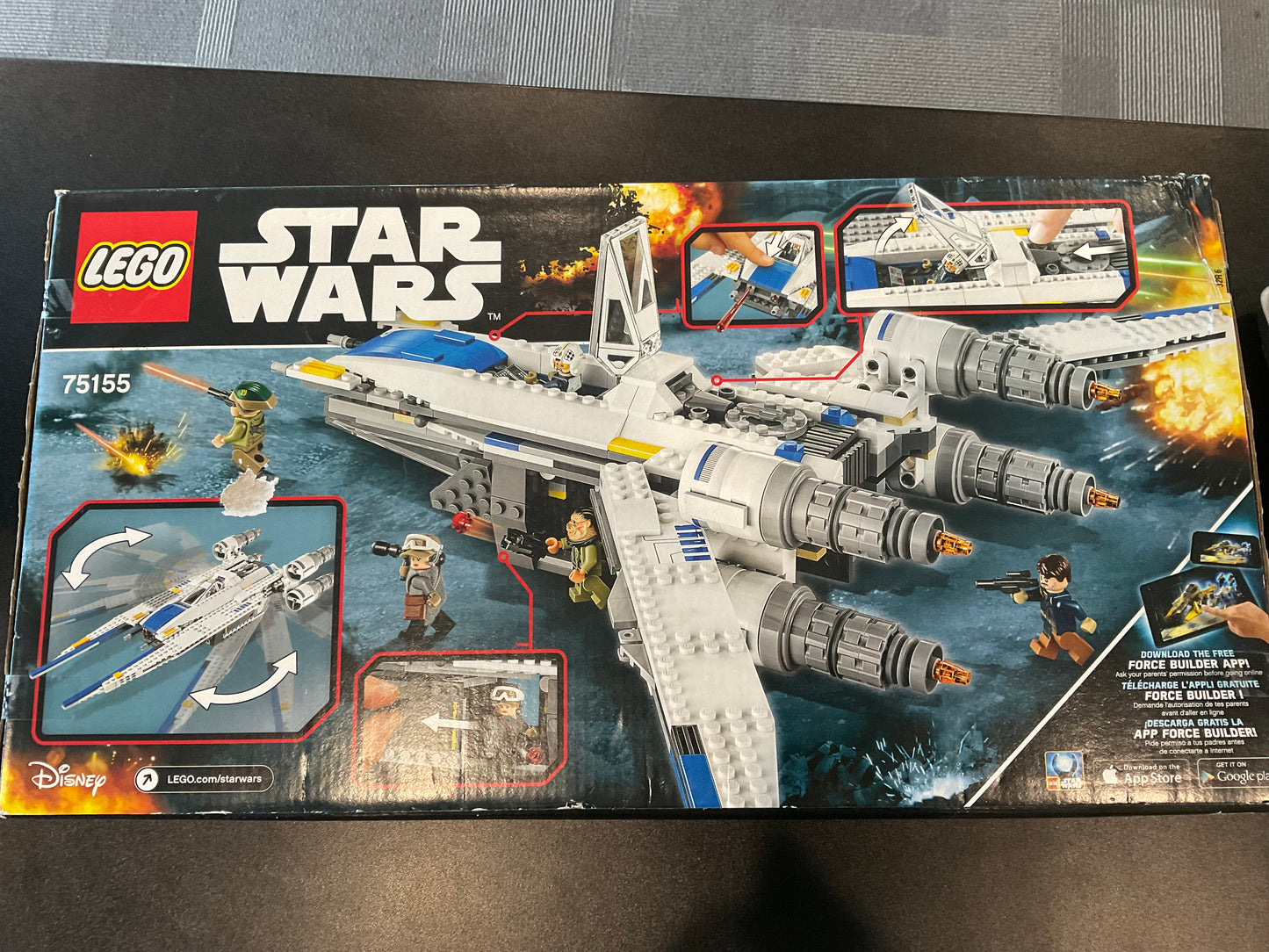 75155 LEGO Star Wars Rogue One Rebel U-wing Fighter- Retired