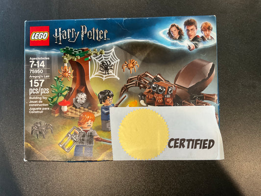 LEGO 75950 Aragog's Lair - Certified