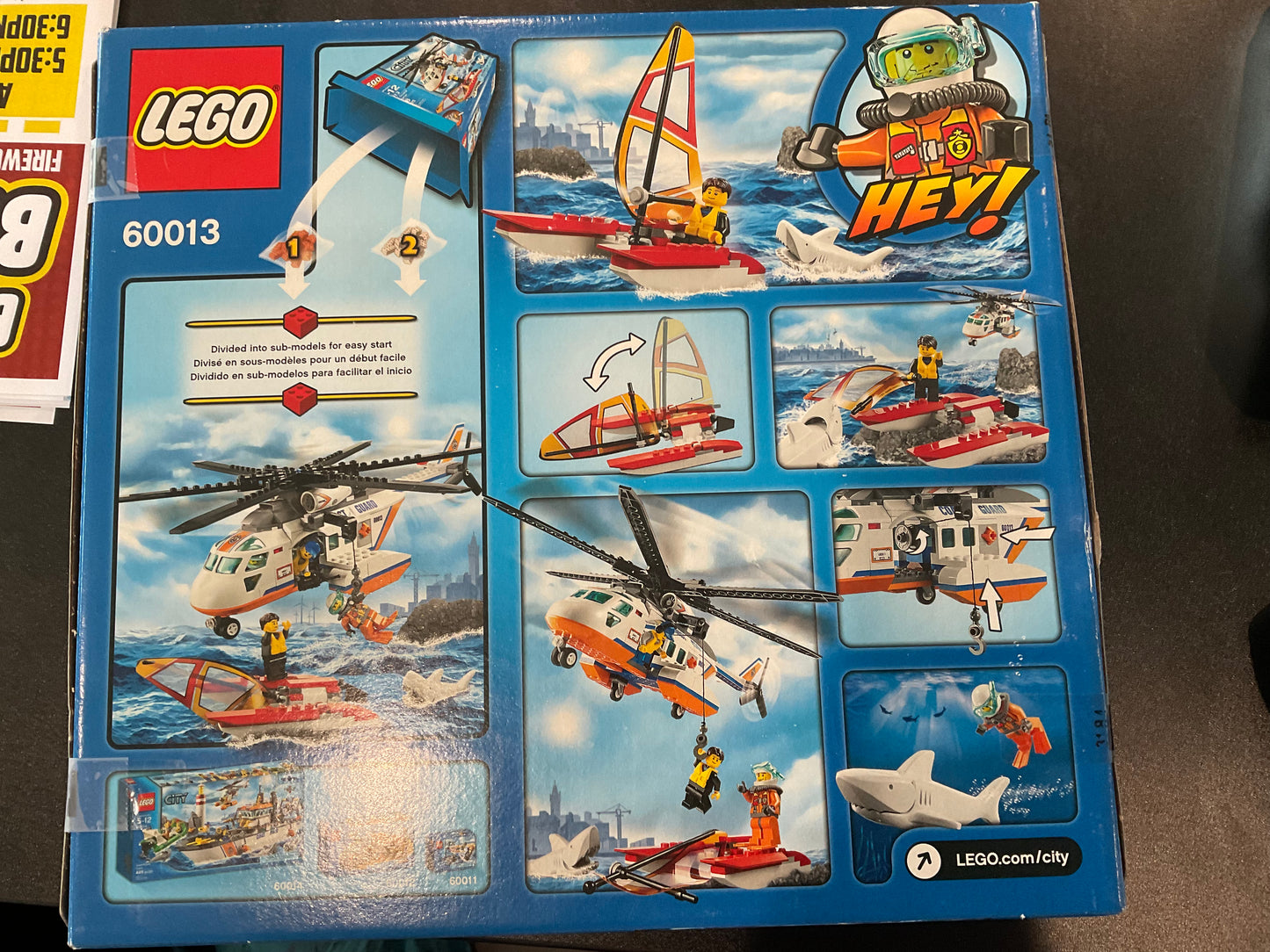 LEGO 60013 Coast Guard Helicopter - Certified