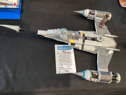 75325 Star Wars: The Mandalorian's N-1 Starfighter - [Pre-Owned]