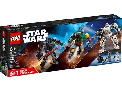 LEGO 66778 Star Wars Mech 3-Pack - Retired